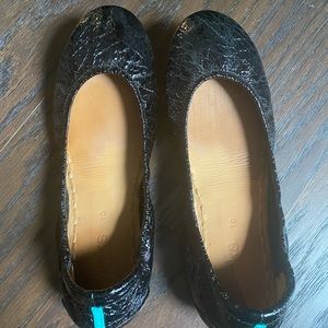 Tieks on Obsedian Black size 10